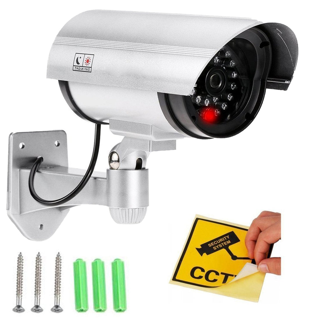 FakeCam: Dummy CCTV Bullet Camera with Flashing LED Indication