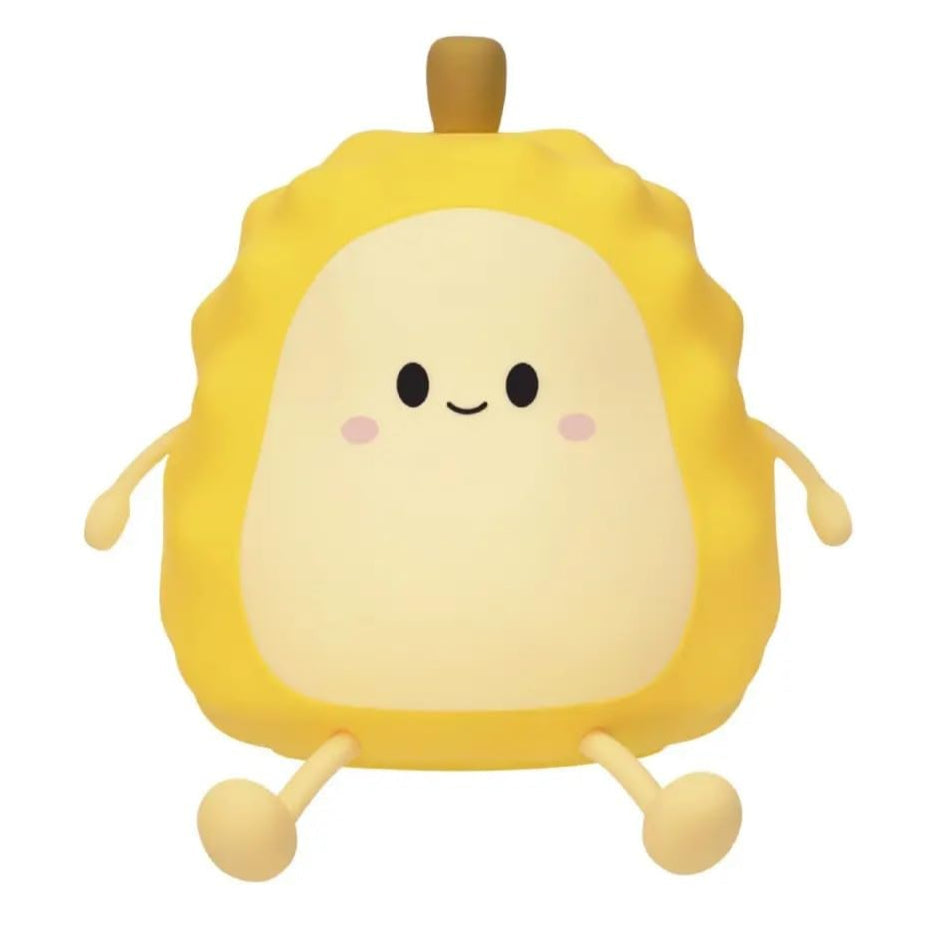 Lucky: Durian Silicone LED Night Light with USB Rechargeable Design for Cozy Room Décor & Gifting