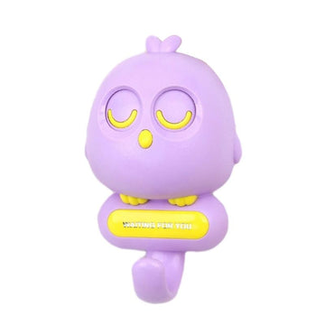 Birdy: Cute & Quirky Bird Wall Hook with Blinking Eyes, Easy Wall Installation & Strong Adhesive for Keychain, Bags etc.