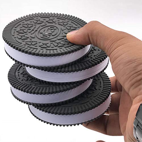 Oreo: Fun Handy Cookie Notepad with Realistic Biscuit Design for School, Office & Gifting
