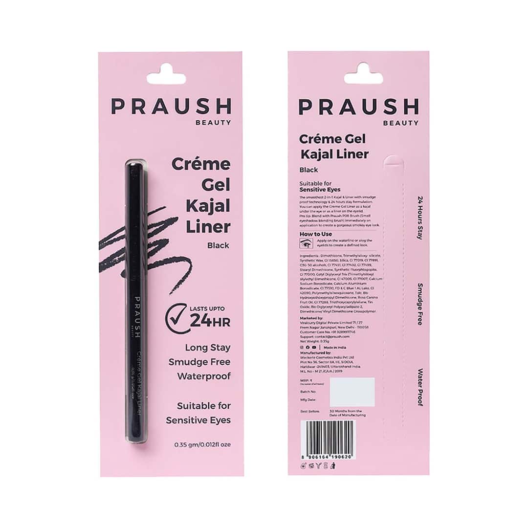 Praush Beauty Creme Gel Kajal