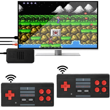 RetroTV: Ultimate 90s HDMI Retro Game Stick with Plug & Play Wireless HD 1080p Gaming for Up to 2 Players