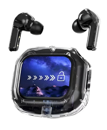 XPods: Smart Touch TWS Earbuds with Bluetooth 5.4, ENC Calling, Gaming Mode, Type-C Fast Charging & 24H Playtime, IPX5 Water-Resistant Earphones (English)