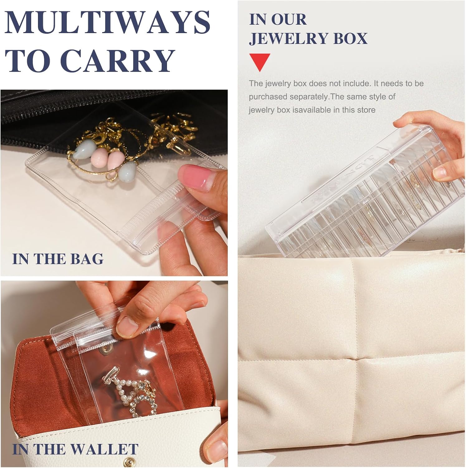 Acrylic Jewelry Box Organizer