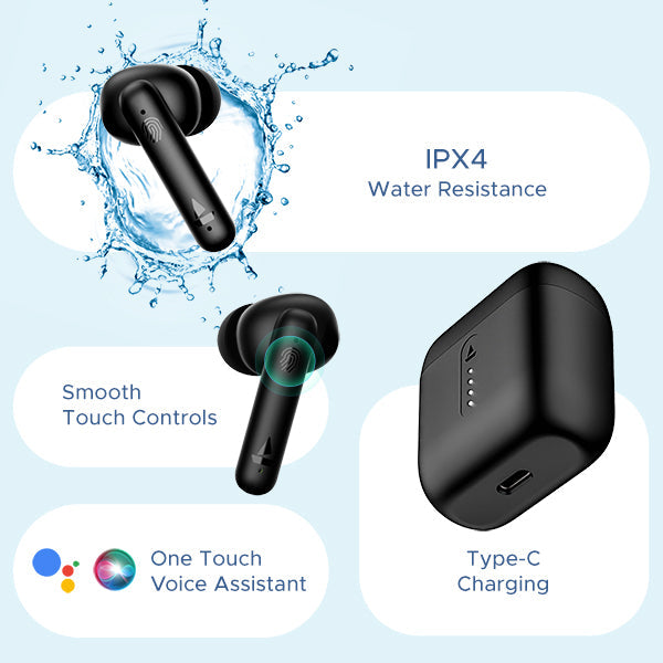 boAt Airdopes 141 | Wireless Earbuds with 42 Hours Playback, ENx™ Technology, BEAST™️ Mode