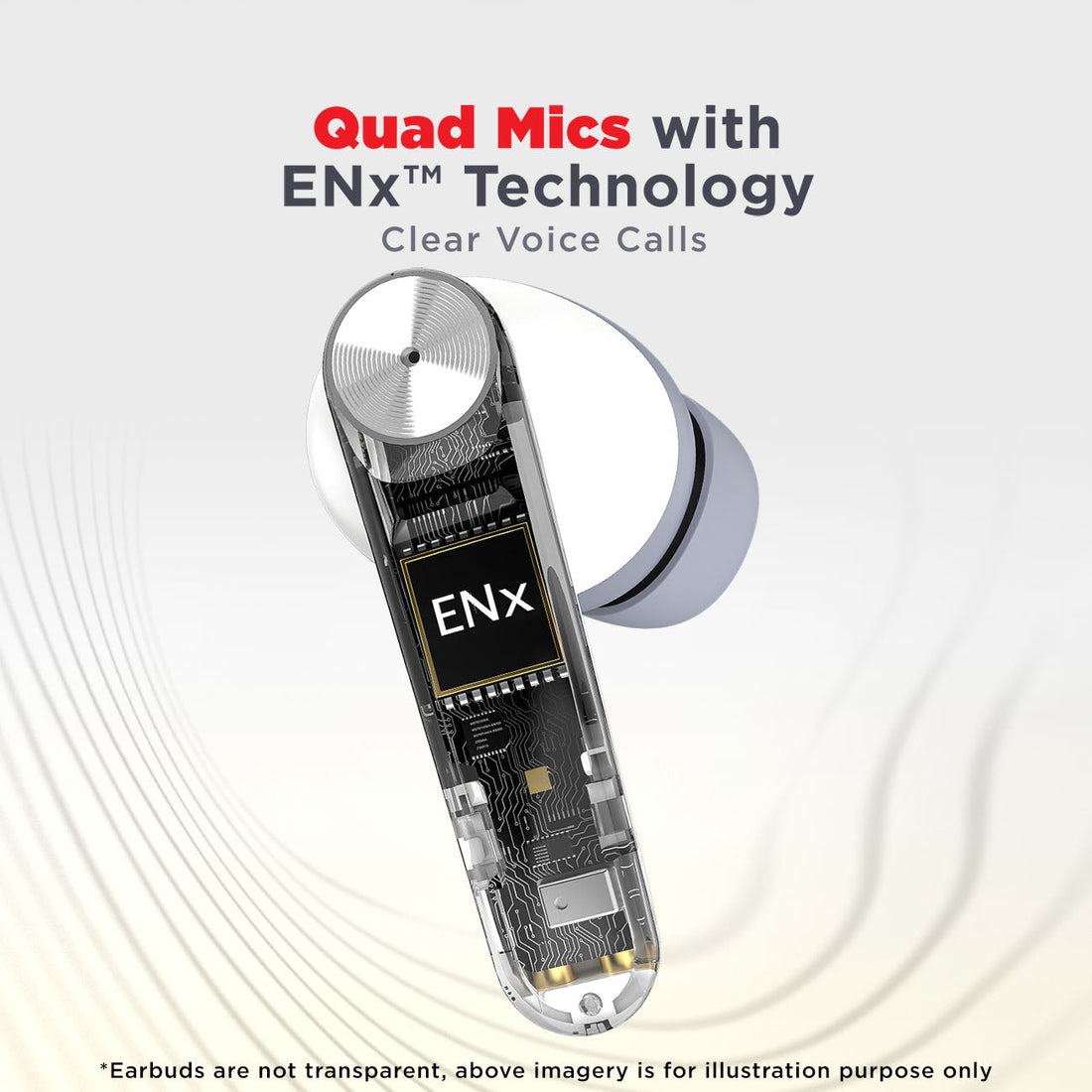 boAt Airdopes Atom 83 | True Wireless Earbuds with up to 50 Hours Playtime, Quad Mics with ENx™ Technology, 13mm Drivers, BEAST™ Mode, ASAP™ Charge