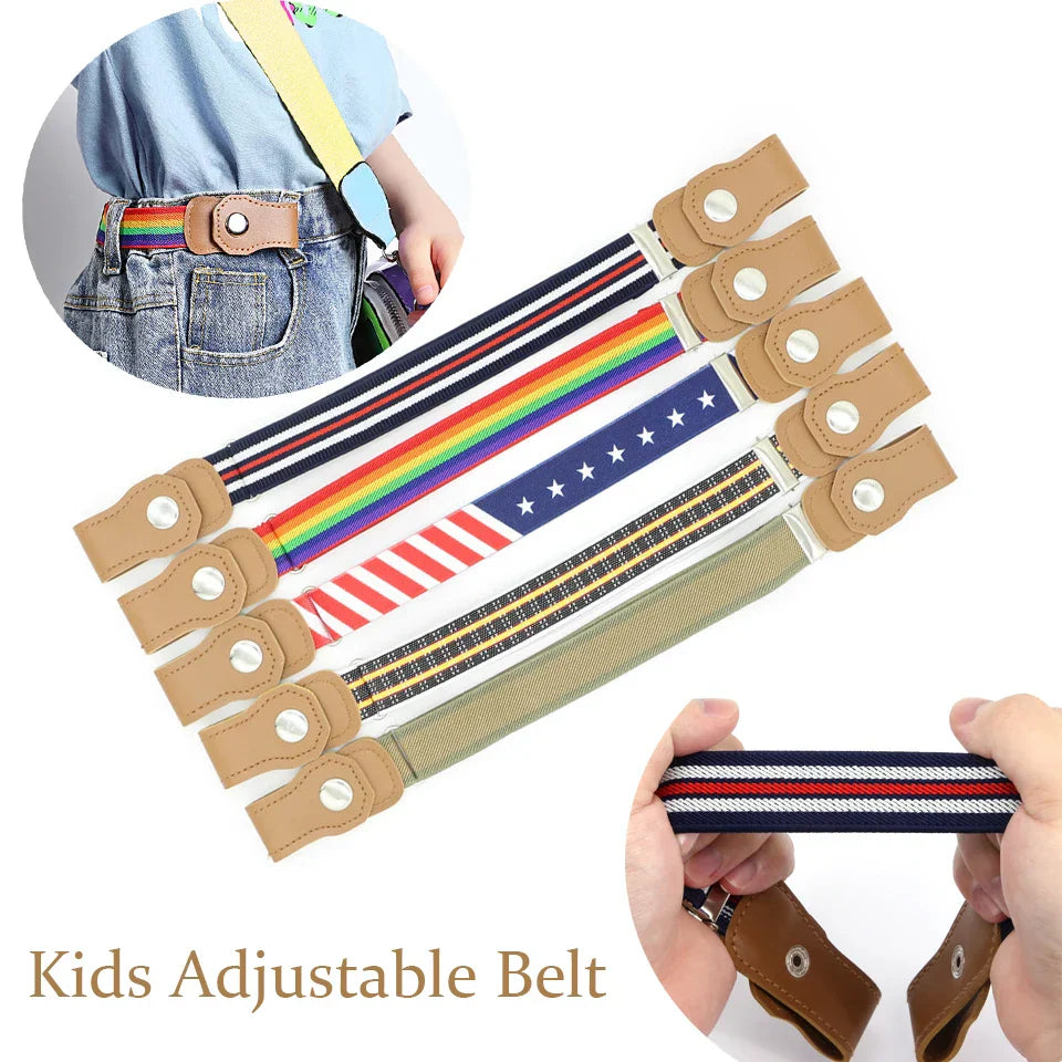 Stretchable waist belts for kids ( Pack of 2 )