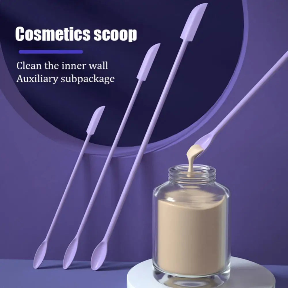 Silicone Double-Headed Makeup Scraper (Pack of 3)