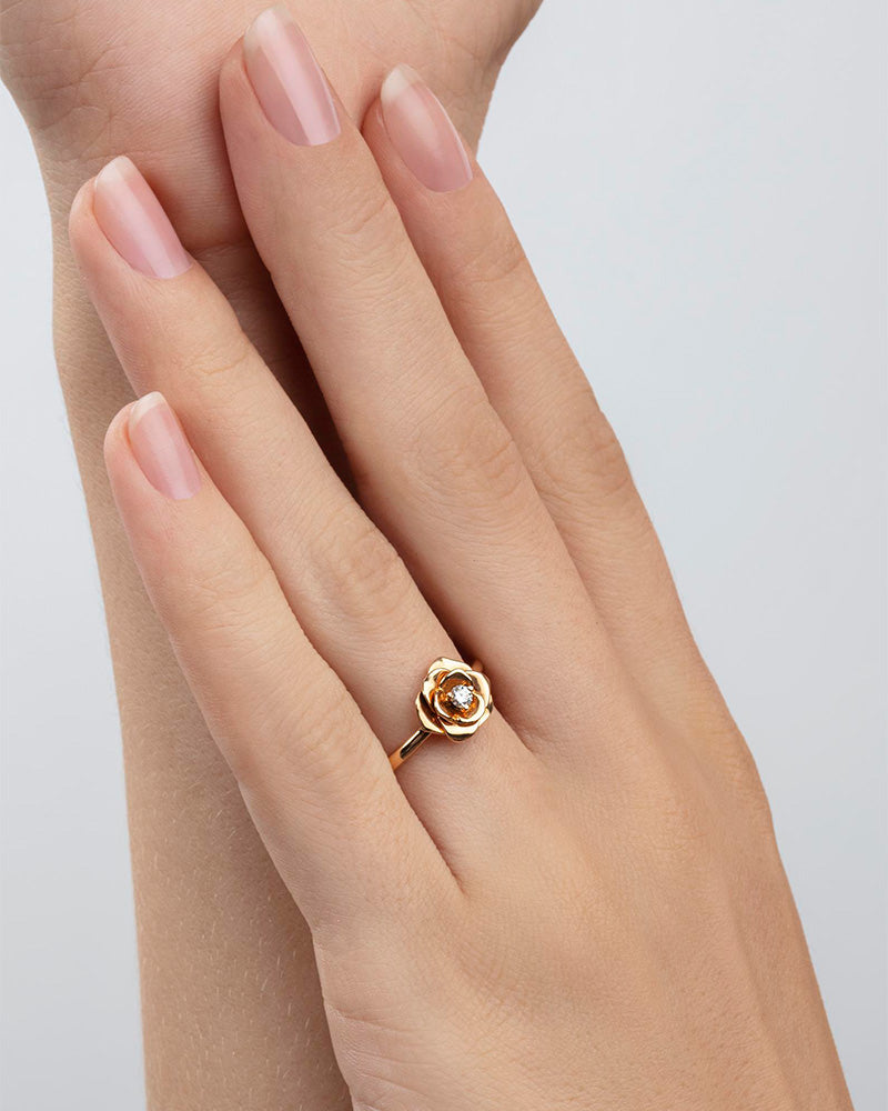 PIAGET ROSE RING (SIZE 55)