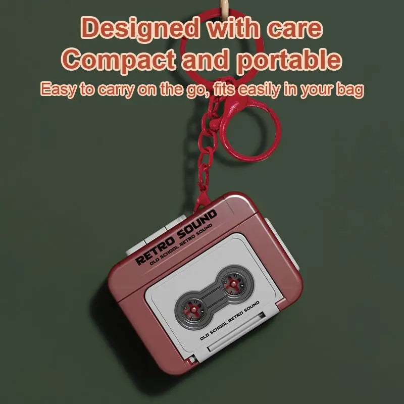 Mini Recordable Music Box Key Chain
