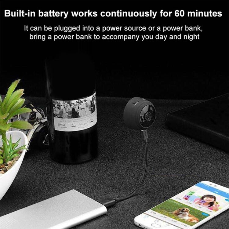 iSpy: Rechargeable Wi-Fi CCTV Live Camera with 1080P HD, Night Vision, Motion Detection & 128GB Storage Support