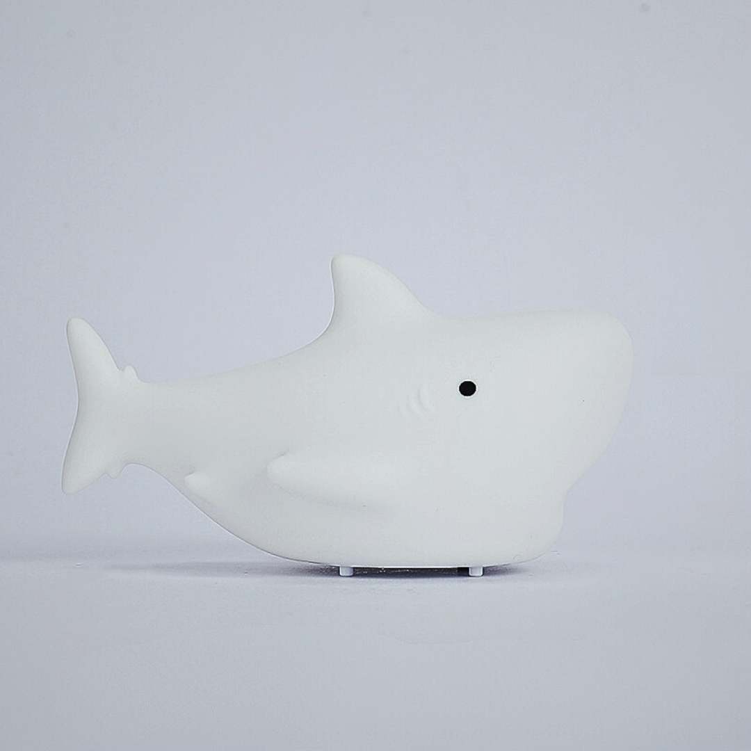 OceanPals: Set of 6 Adorable Ocean-Themed Squishy Night Lights with Soft LED Glow – Includes Whale, Shark, Octopus, Dolphin, Turtle & Duck