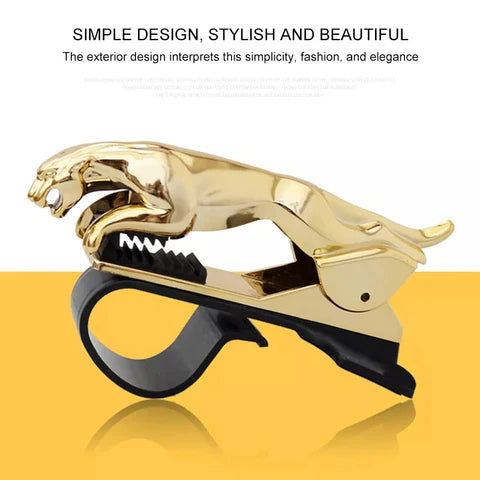 JagMount: 360° Rotating Car Phone Holder with Adjustable Dashboard Clip for Secure Mounting