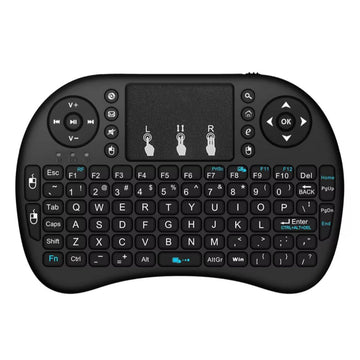 Keyboo: Handheld Mini Wireless Keyboard & Mouse with Bluetooth & USB Dongle, Rechargeable Backlit Remote for Smart TV, Android TV Box, PC & Mobile