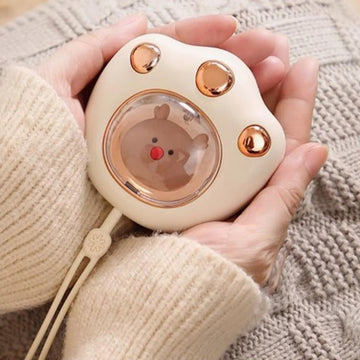Pawm: USB-C Rechargeable Hand Warmer, Cute Cat Paw Portable Heater for Winter with Fast Heating for Men & Women
