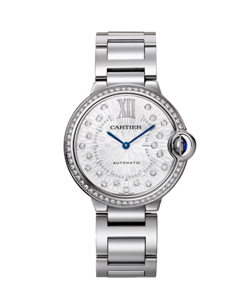 Ballon Bleu de Cartier watch, Stainless Steel, 36MM, Automatic