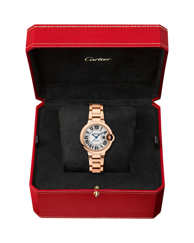 BALLON BLEU DE CARTIER, 33 MM, ROSE GOLD