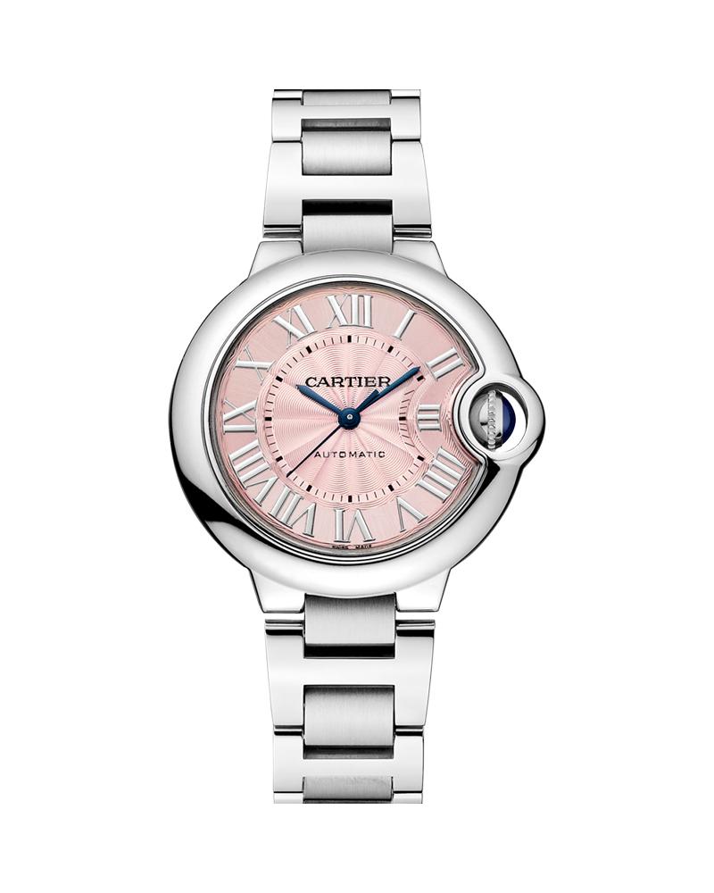 BALLON BLEU DE CARTIER, 33 MM, STEEL