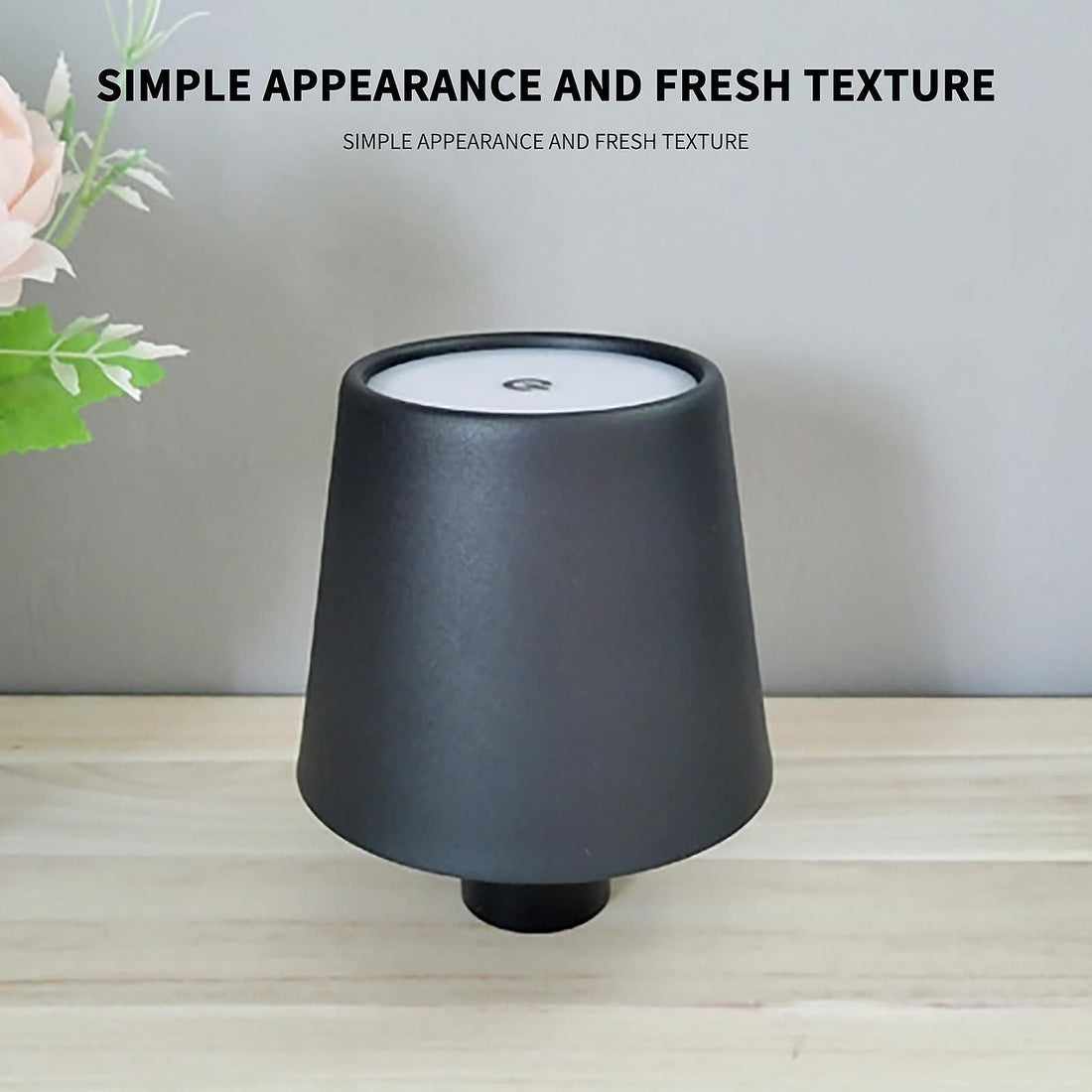 Boozify: Wine Bottle Topper LED Lamp USB-C Rechargeable with 3 Colour Adjustable Brightness & Touch Control