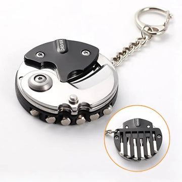 Edge: Coin Box Cutter & Multi-Tool Keychain with Portable Knife & Screwdriver Set for Everyday Carry & Camping