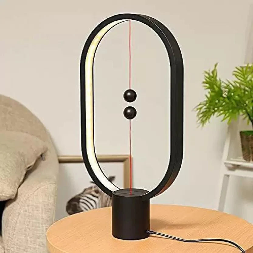Levilight: Hovering Halo Lamp with Magnetic Mid-Air Switch, Touch Control & Warm LED Glow for Home, Office & Bedside Décor