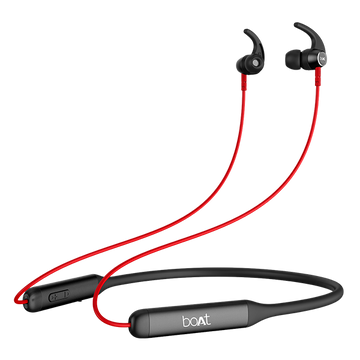 boAt Rockerz 330 | Bluetooth Earphone with Upto 30 Hours Nonstop Audio Bliss, Peerless Metallic Control Panel