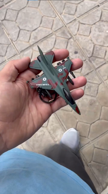 Military Aircraft Hook Keychain