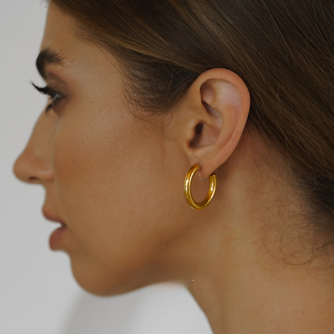 Alia Clip-On Hoop Earrings (PACK OF 10)